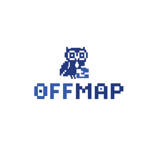 Owl brand with the title 'Offmap Logo project'
