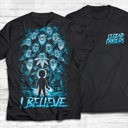 T-shirt with the title 'Legend Chasers - Yule Lads'