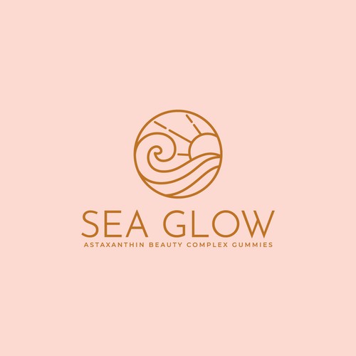 Shapes logo with the title 'Lux Beauty Gummy Supplement made from Algae - "Sea Glow"'
