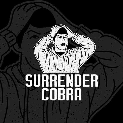 Band logo with the title 'Cool design for surrender cobra'