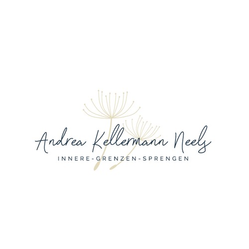 Dandelion design with the title 'Logo design for a wedding service'