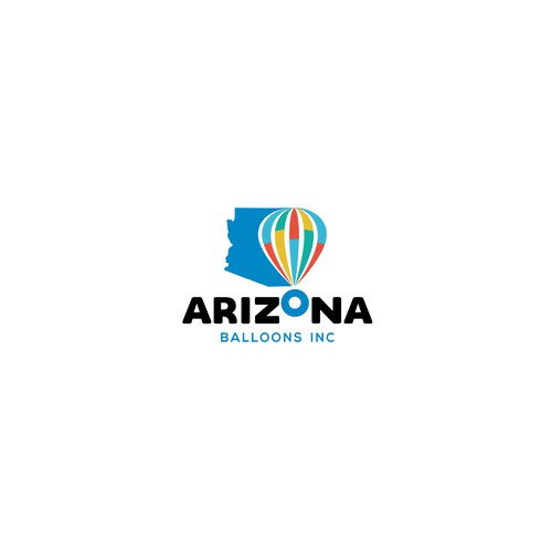 Vacation logo with the title 'Arizona Balloon'
