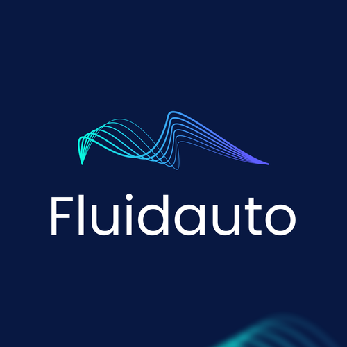 Fluid design with the title 'Fluidauto'