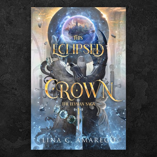 Portal design with the title 'This Eclipsed Crown'