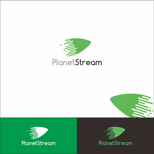 Spaceship logo with the title 'space'