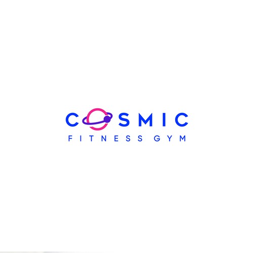 Cosmic logo with the title 'COSMIC FITNESS GYM'