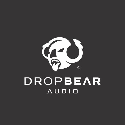 Audio design with the title 'DROP BEAR Audio'