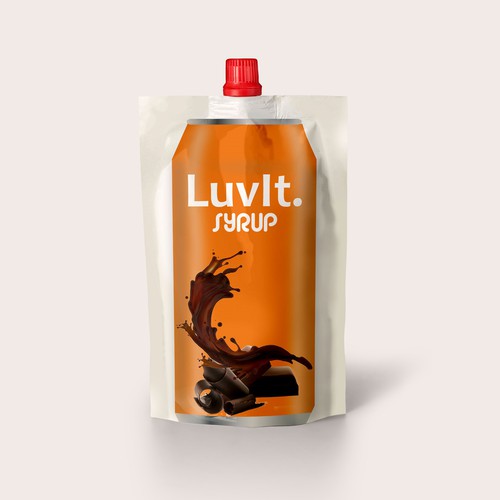 Creative label with the title 'Stunning product label'