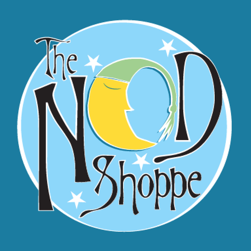 Pillow logo with the title 'The Nod Shoppe'