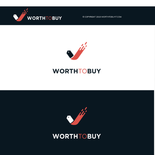 Review design with the title 'Logo for tech-related news website'