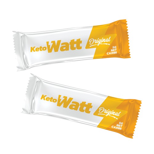 Yellow packaging with the title 'Minimal Protein Bar'