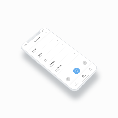 Intuitive design with the title 'Clean design for a Notecard App.'