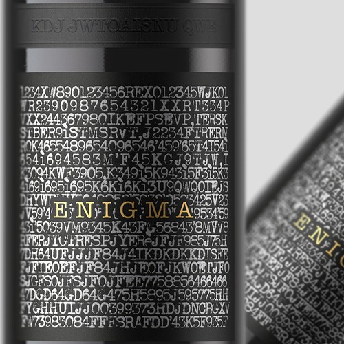 Original packaging with the title 'Wine label for special edition '