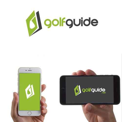 Website logo with the title 'Golf Website Logo'