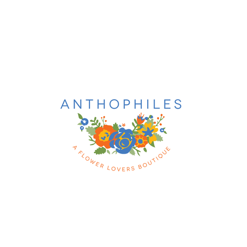 Cut design with the title 'Anthophiles Logo'