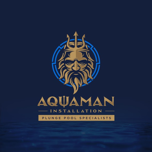 Pool design with the title 'Aquaman Installations'