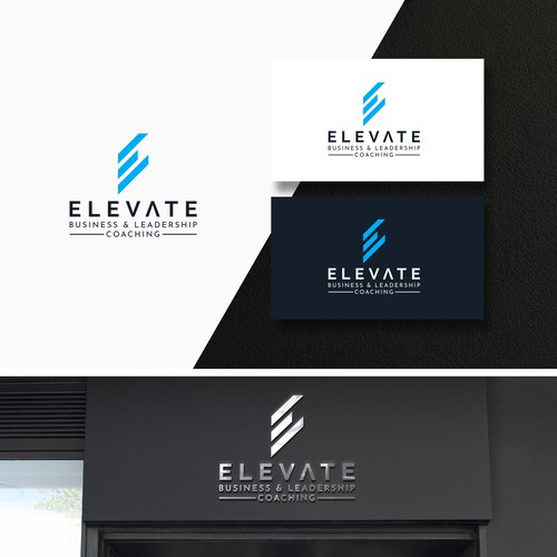 Elevate design with the title 'Elevate Business and Leadership Coaching'