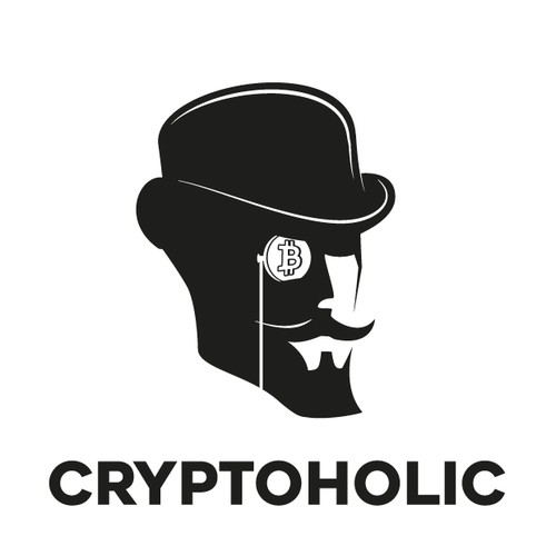 Bitcoin logo with the title 'CRYPTOHOLIC'