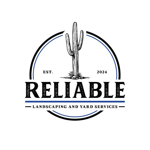 Arizona design with the title 'Reliable Landscaping'