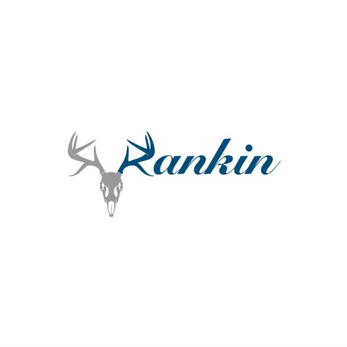 Antler logo with the title 'Rankin logo design '