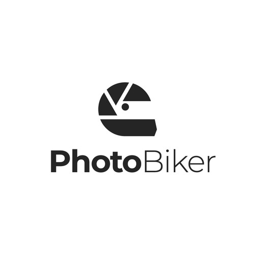 Motorbike logo with the title 'Motorbike photography logo'