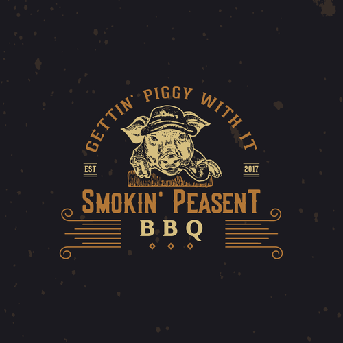 BBQ brand with the title 'Smokin' Peasant BBQ'