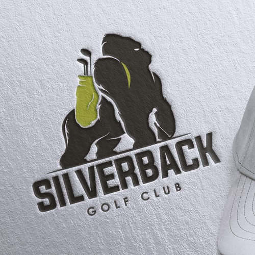 Golf logo with the title 'SilverBack Golf Club'