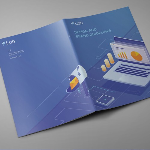 Startup design with the title 'Bring recognition and consistency to your brand'