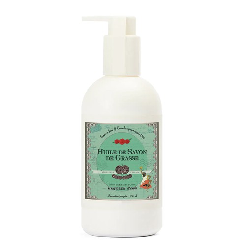 Soap packaging with the title 'Étiquette pour la marque Lautier Fils'