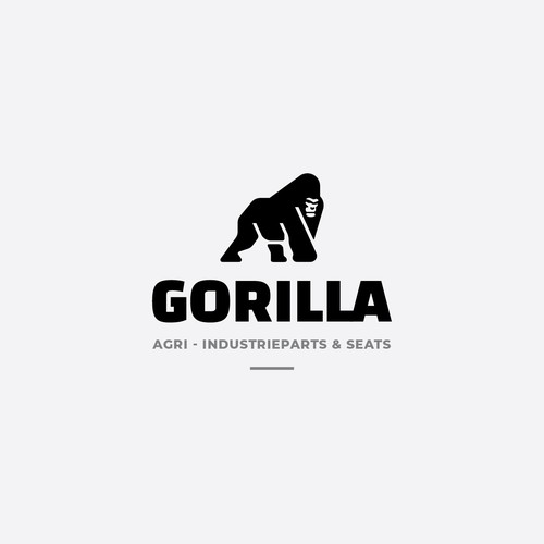 Industrial logo with the title 'Gorilla'