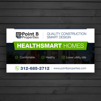 Signage for Point B Properties