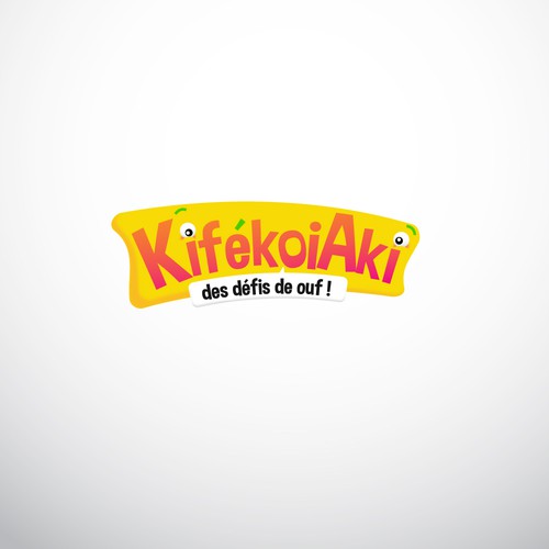 Board game logo with the title 'KifekoiAki Board Game 1st Draft'