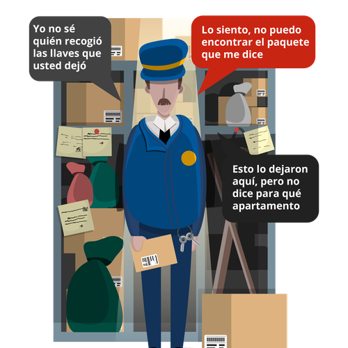 Simple artwork with the title 'Illustration for Building Link'