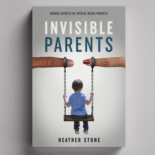 Children's book cover with the title 'Invisible Parents'