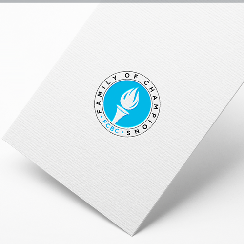 Religious brand with the title 'Family of Champions'