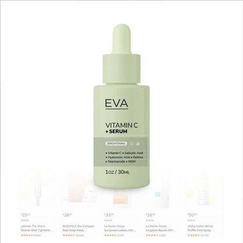 Swiss design with the title 'Small Cosmetic bottle submission'