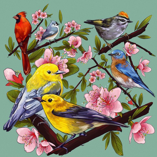 Painting artwork with the title 'wall mural'