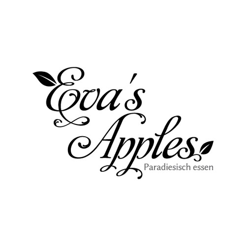 Baroque logo with the title 'Eva's Apples'