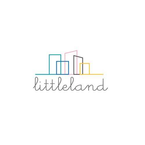 Scandinavian design with the title 'Creative logo for the unique child space.'