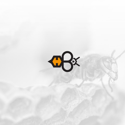 Production house logo with the title 'Honey Bee Logo'