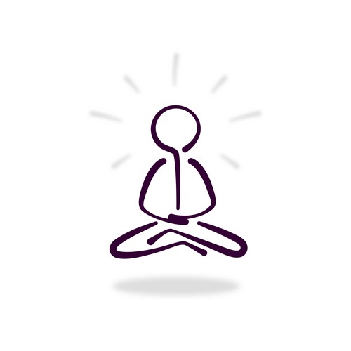 Yoga illustration with the title 'Unwind Yoga (Continuation)'