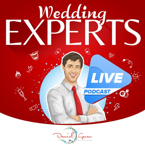 Podcast design with the title 'Podcast cover'