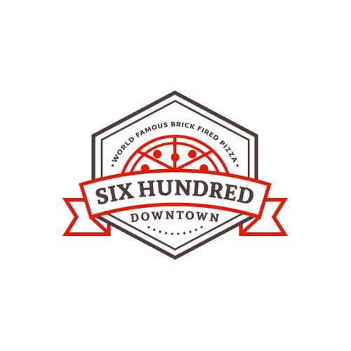 Authentic brand with the title 'Modern and authentic concept for pizzeria'