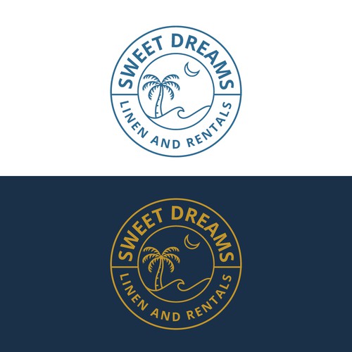 Moonlight design with the title 'SweetDream logo '