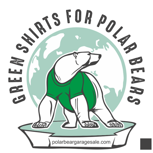 Earth t-shirt with the title 'polar bears'