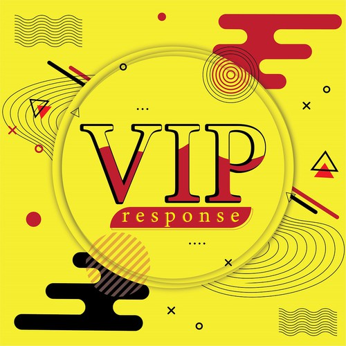 Mural artwork with the title 'VIP RESPONSE MURAL DESIGN'
