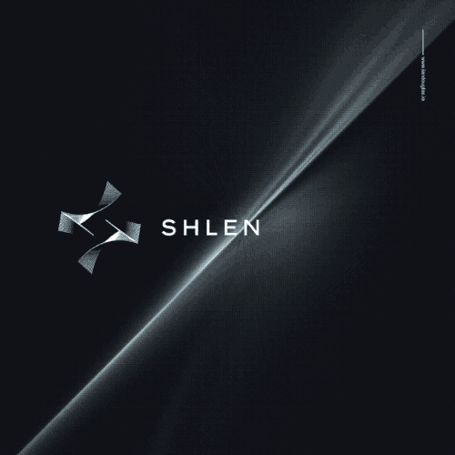 Ethereum logo with the title 'Edge of the World animation for SHLEN cryptocurrency exchange'