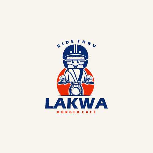 Cafe brand with the title 'character restaurant logo concept'