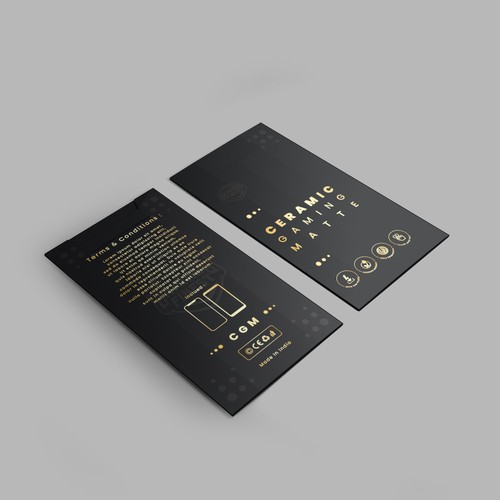 Gaming design with the title 'Gamings Finest'