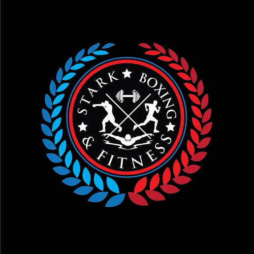 Fight logo with the title 'STARK BOXING & FITNESS'